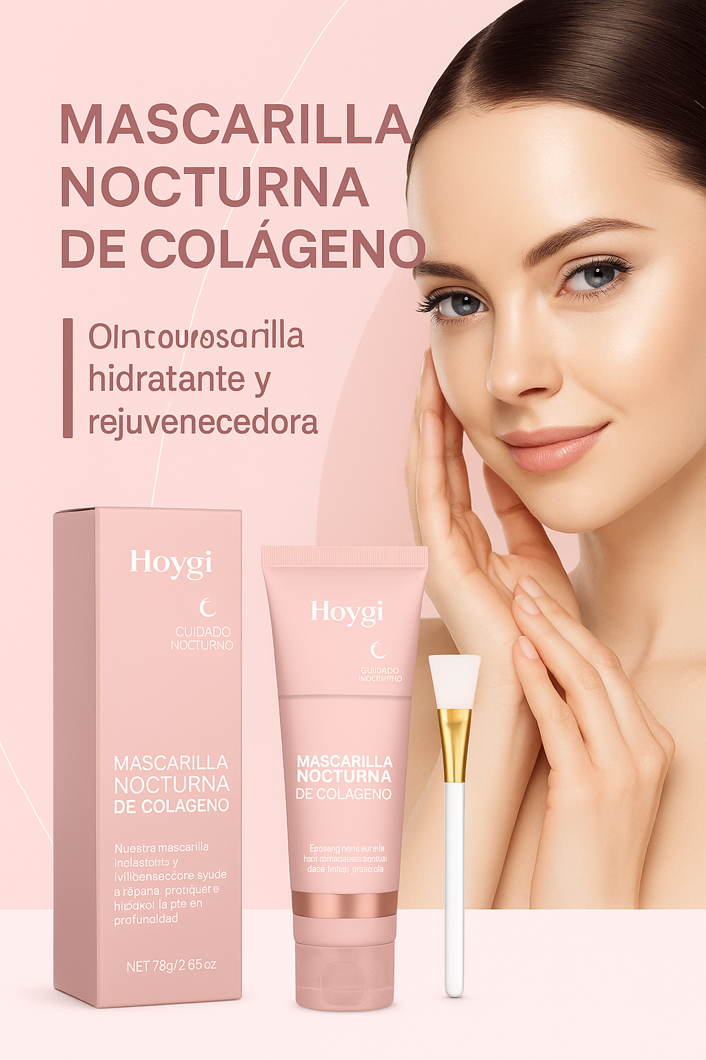 Mascarilla Colágeno Noche Coreana