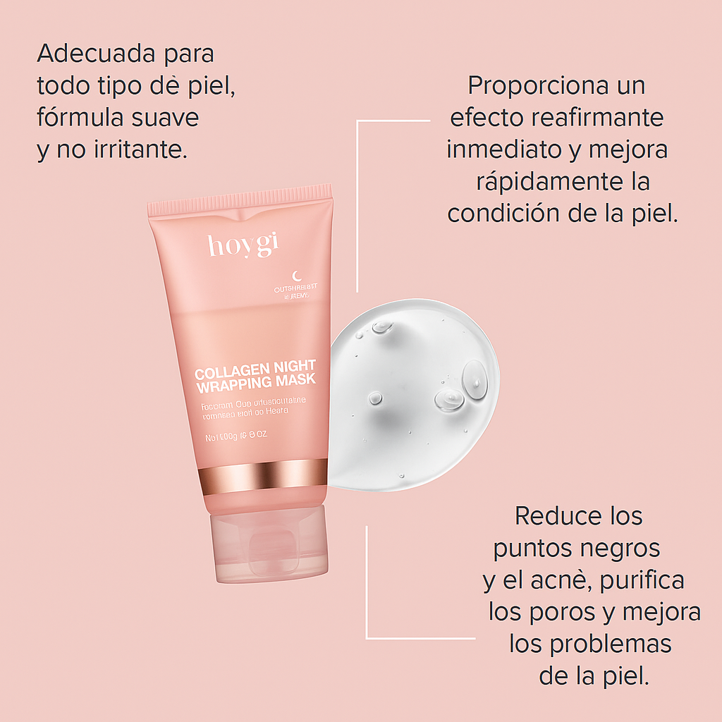 Mascarilla Colágeno Noche Coreana
