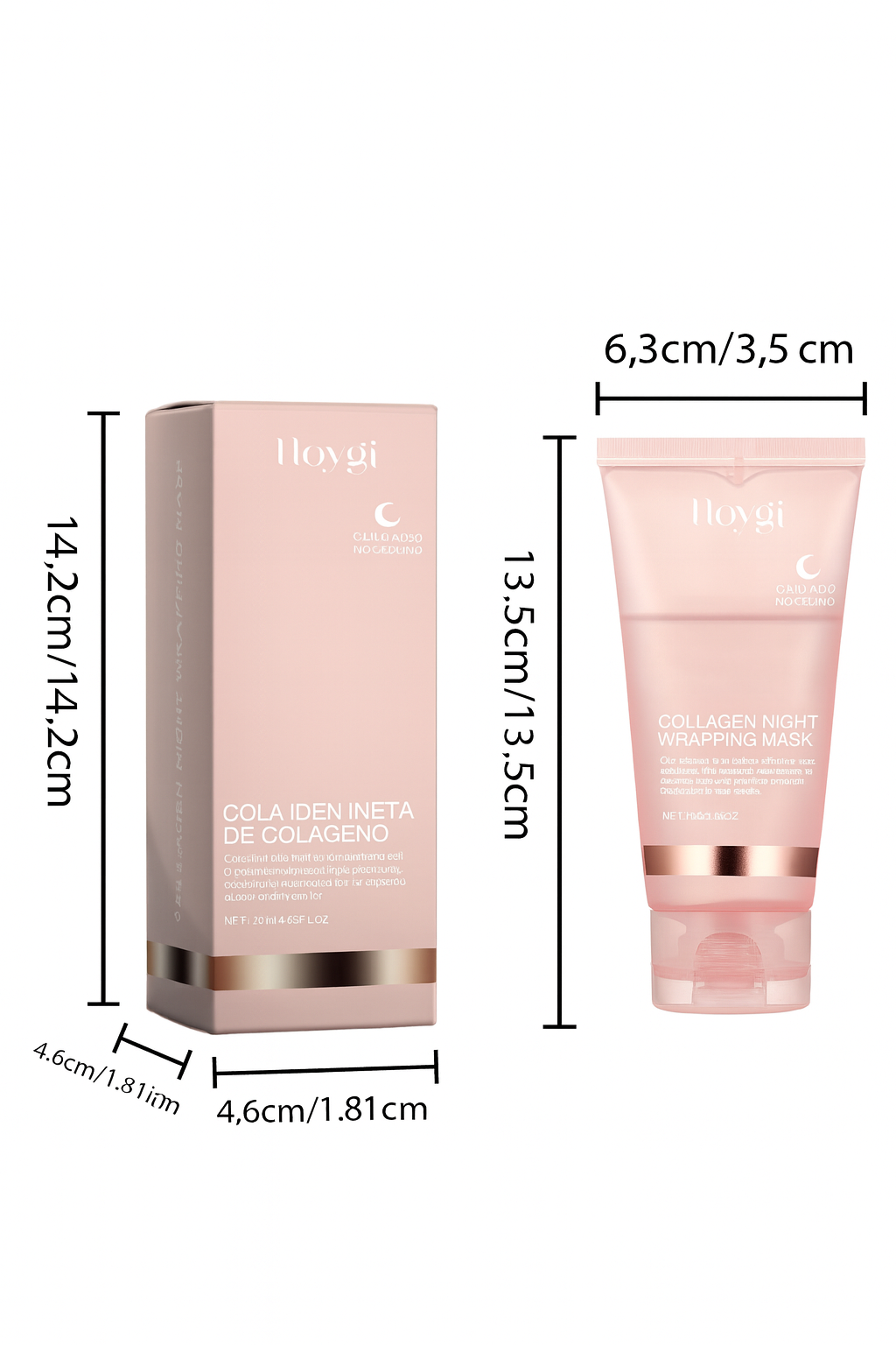 Mascarilla Colágeno Noche Coreana